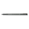 Pigment liner Fineliner Styckvis Svart - 0,2 - 1 - Staedtler - Tidformera