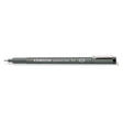 Pigment liner Fineliner Styckvis Svart - 0,5 - 1 - Staedtler - Tidformera