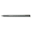 Pigment liner Fineliner Styckvis Svart - 1,2 - 1 - Staedtler - Tidformera
