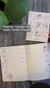 Planner Sticker Kit - At Home - 1 - Hello Petite Paper - Tidformera