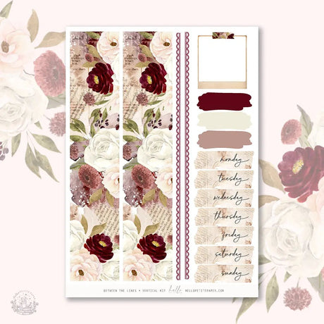 Planner Sticker Kit - Between the Lines - 3 - Hello Petite Paper - Tidformera