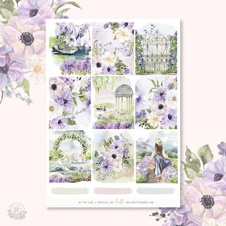 Planner Sticker Kit - By the Lake - 5 - Hello Petite Paper - Tidformera