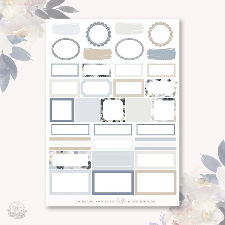 Planner Sticker Kit - Chasing Stars - 4 - Hello Petite Paper - Tidformera