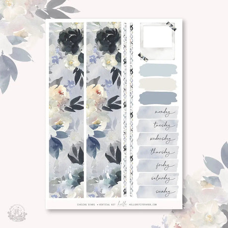 Planner Sticker Kit - Chasing Stars - 2 - Hello Petite Paper - Tidformera