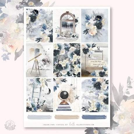 Planner Sticker Kit - Chasing Stars - 5 - Hello Petite Paper - Tidformera