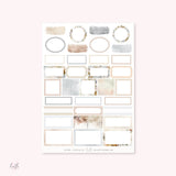 Planner Sticker Kit - Cottage - 4 - Hello Petite Paper - Tidformera