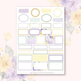 Planner Sticker Kit - Honey - 4 - Hello Petite Paper - Tidformera