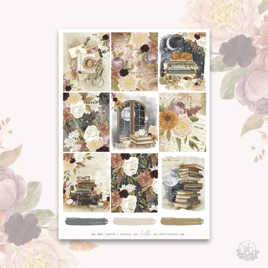 Planner Sticker Kit - One More Chapter - 2 - Hello Petite Paper - Tidformera