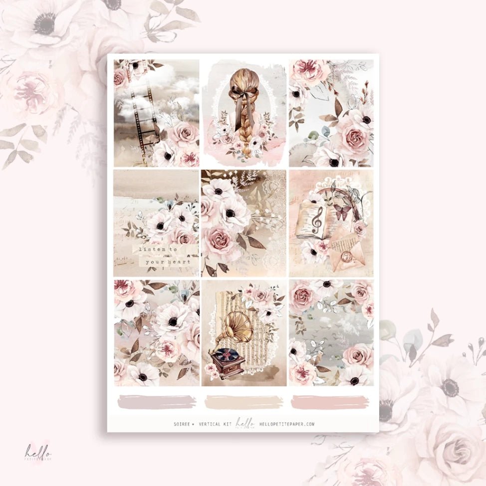 Planner Sticker Kit - Soirée - 4 - Hello Petite Paper - Tidformera