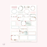 Planner Sticker Kit - Spring Memories - 3 - Hello Petite Paper - Tidformera