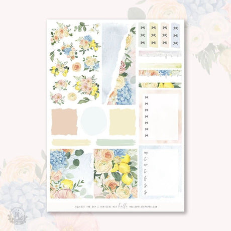 Planner Sticker Kit - Squeeze the Day - 3 - Hello Petite Paper - Tidformera