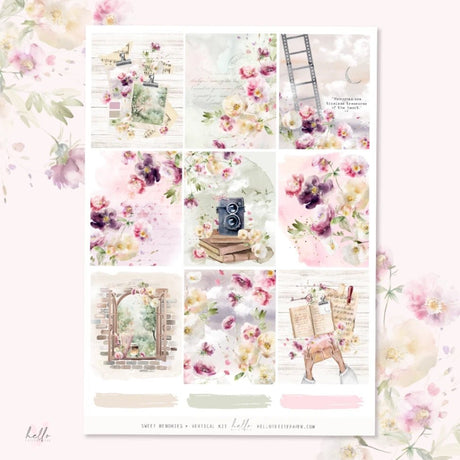 Planner Sticker Kit - Sweet Memories - 5 - Hello Petite Paper - Tidformera