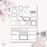 Planner Sticker Kit - Turn the Page - 3 - Hello Petite Paper - Tidformera