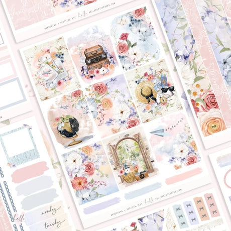 Planner Sticker Kit - Wandering - 1 - Hello Petite Paper - Tidformera