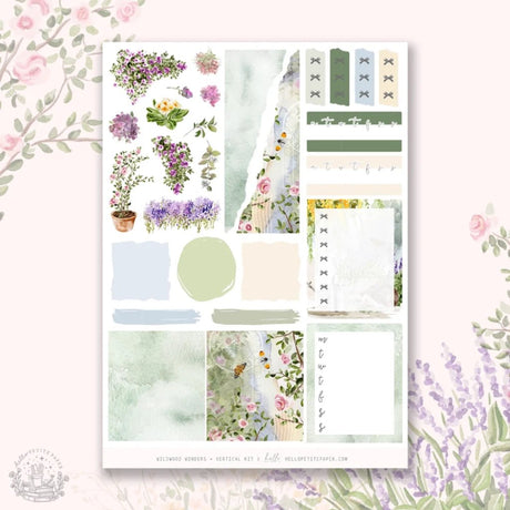 Planner Sticker Kit - Wildwood Wonders - 4 - Hello Petite Paper - Tidformera