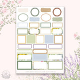 Planner Sticker Kit - Wildwood Wonders - 5 - Hello Petite Paper - Tidformera