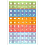 Planner stickers Kalenderstickers - Home & family management stickers - 14 - Peter Pauper Press - Tidformera