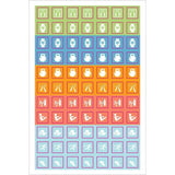 Planner stickers Kalenderstickers - Home & family management stickers - 12 - Peter Pauper Press - Tidformera