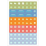 Planner stickers Kalenderstickers - Home & family management stickers - 11 - Peter Pauper Press - Tidformera