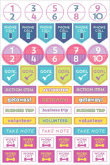 Planner stickers Kalenderstickers - Weekly planner - 11 - Peter Pauper Press - Tidformera
