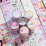 Planner Stickers Roll - Sticker Petit - Fresh - 5 - BGM - Tidformera