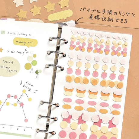 Planner Stickers Sheet - Daily Palette - Citrus - 3 - BGM - Tidformera