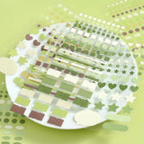 Planner Stickers Sheet - Daily Palette - Olive - 4 - BGM - Tidformera