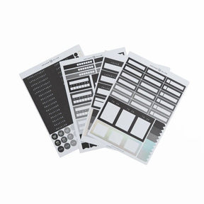 Planning Sticker Set - Ink & Type - 1 - Archer & Olive - Tidformera