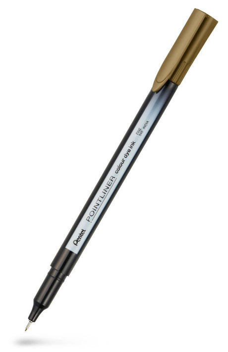 Pointliner Colour Fineliner - Brown - 1 - Pentel - Tidformera