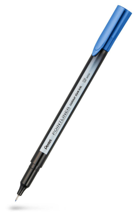 Pointliner Colour Fineliner - Victoria Blue - 1 - Pentel - Tidformera