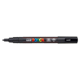Posca marker PC - 3M - Black från Uni Mitsubishi Pencil. Svart märkpenna - Tidformera