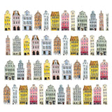Pre cut Pet Tape - Penpaling Paula - Amsterdam Houses - 2 - Penpaling Paula - Tidformera