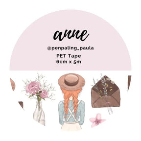 Pre cut Pet Tape - Penpaling Paula - Anne - 1 - Penpaling Paula - Tidformera