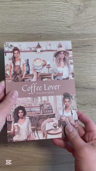 Video - Vi bläddrar i Coffee Lover Sticker book från Penpaling Paula