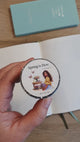 Video som visar motiv på Spring is Here PET tape från Lana's Scrap shop. Tidformera
