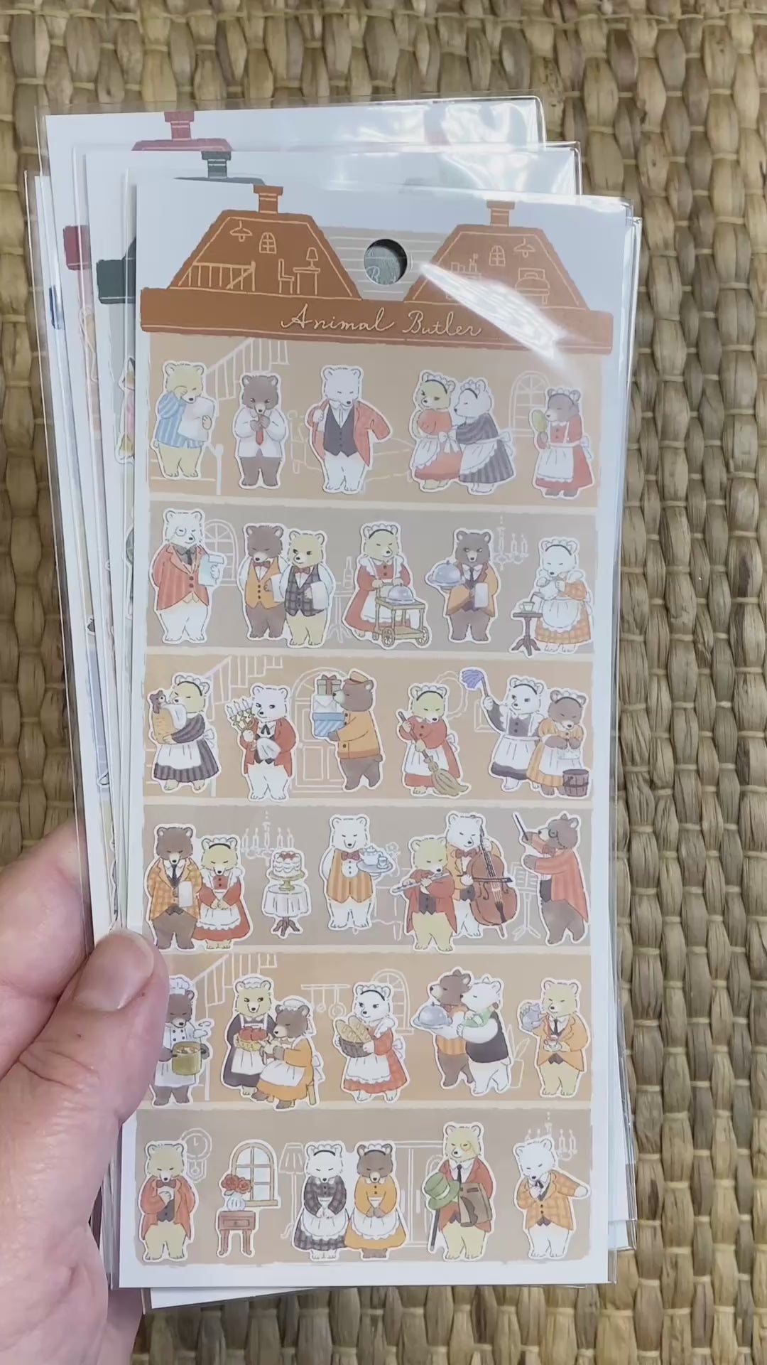 Video - Stickers Animal Butler från Mind Wave
