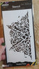 Video med Stencil 10 x 21 cm - Frosted flake
