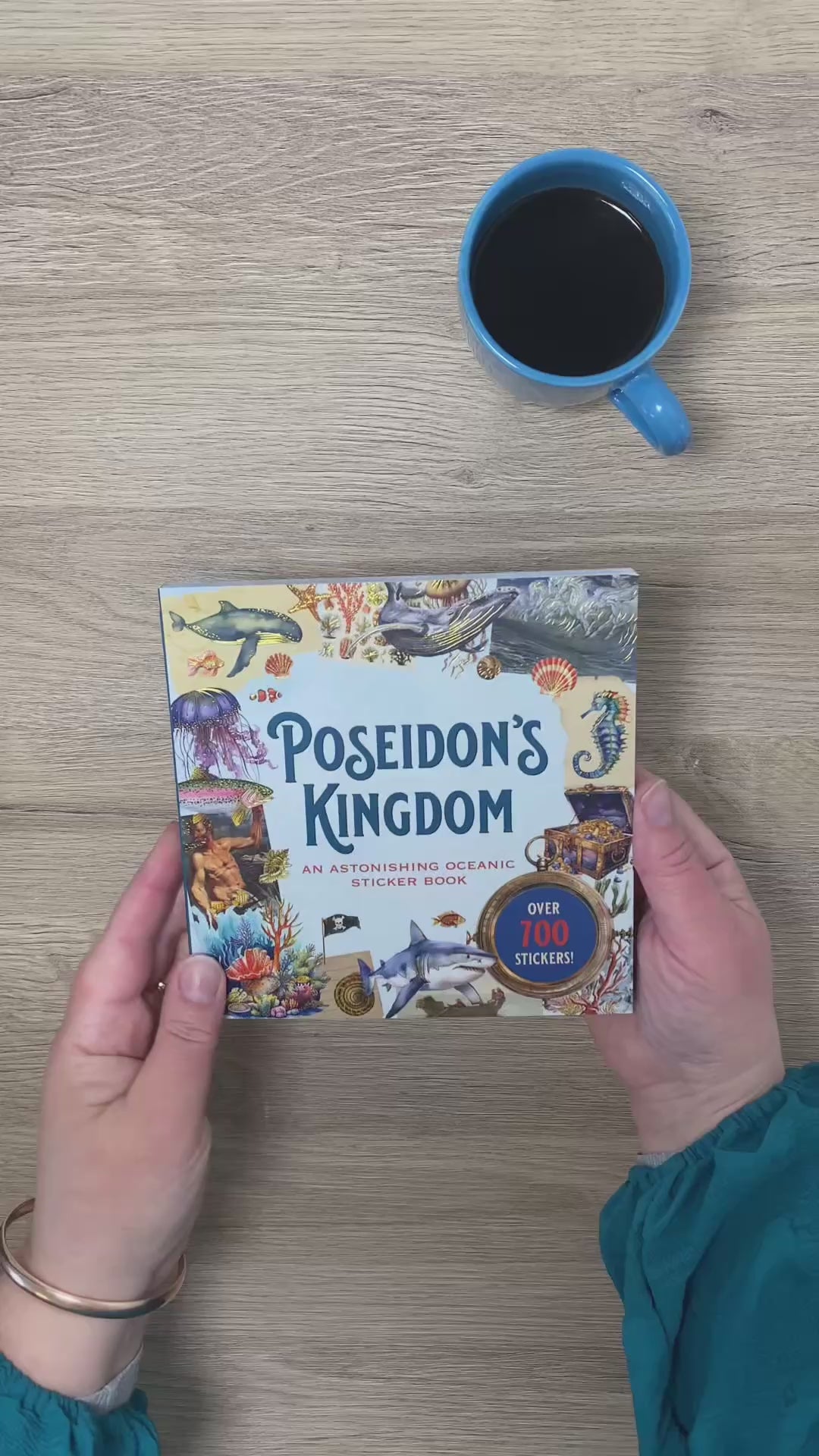 Video - Poseidon's kingdom Sticker Book - Tidformera