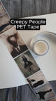 Video som visar motiv på Pet tape Creepy People. Tidformera