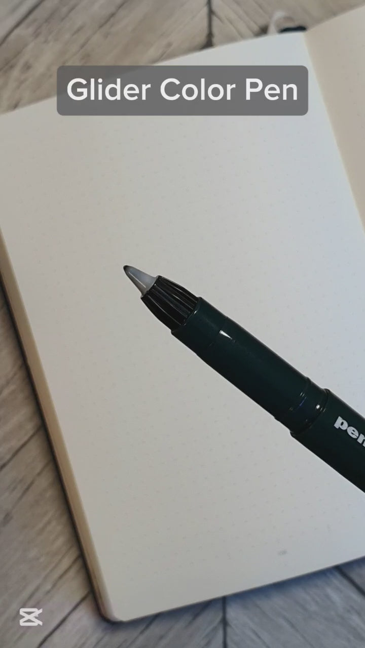 Kika närmare på Glider Color pen från Penco. Tidformera
