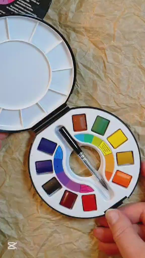 Video med Watercolour Travel Box Campus 10 färger