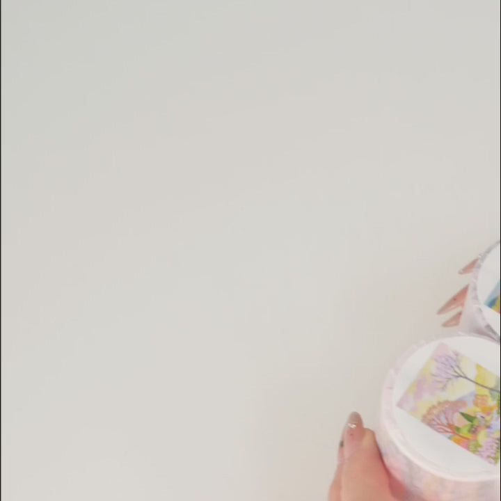 Video med Spring Canvas tape från The Washi Tape Shop