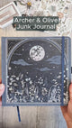 Vi bläddrar i en ny Archer & Olive Junk Journal. Tidformera