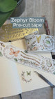 Zephyr Bloom Precut tape från The Washi Tape shop. Vi visar de botaniska motiven. Tidformera
