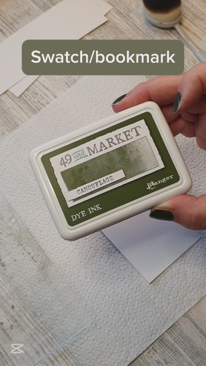Video där vi visar de olika användningssätt med Ranger Dye Ink från 49 and Market.