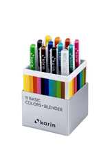 Realbrush PRO 12 - pack - 11 Basic colors + Blender - 2 - Karin - Tidformera