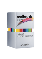 Realbrush PRO 12 - pack - 11 Basic colors + Blender - 4 - Karin - Tidformera