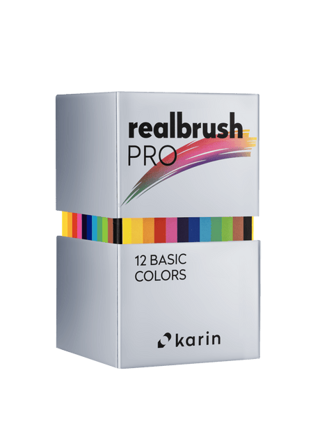 Realbrush PRO 12 - pack - Basic colors - 4 - Karin - Tidformera