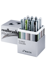 Realbrush PRO 12 - pack - Gray colors - 1 - Karin - Tidformera