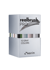 Realbrush PRO 12 - pack - Gray colors - 4 - Karin - Tidformera